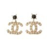 18K Pearl CC Pendant Earrings