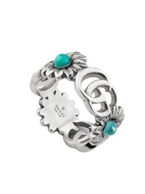 Double G Flowers Ring