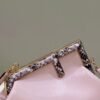 FI First Small Pink and Pink python Bag For Woman 26cm/10in