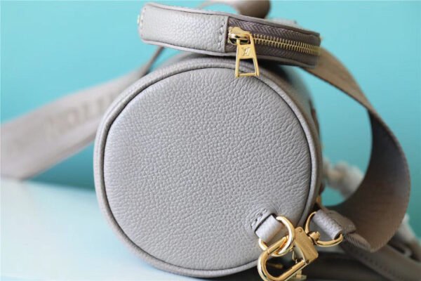 f1aff1ff LV Papillon BB Monogram Empreinte Tourterelle / Creme Beige For Women, Women¡¯s Handbags, Shoulder Bags And Crossbody Bags 7.9in/20cm LV M46031