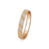 18K Perl¨¦e 5 Rows Diamond Bracelet