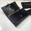 f2155162 YSSL Kate Small Chain Bag With Tassel In Embossed Black For Women 7.8in/20cm YSL 474366DND0J1000