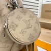 LV Bella Bucket Bag Mahina Galet Grey For Women, Women’s Handbags, Shoulder And Crossbody Bags 7.5in/22cm LV M57201