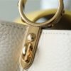 f29044df LV Capucines BB Taurillon Creme Beige/ Plume Yellow Berlingot For Women, Women’s Bags, Shoulder And Crossbody Bags 10.6in/27cm LV