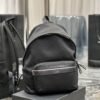 YSSL City Backpack In Canvas Unisex For Women 15in/38cm Black YSL