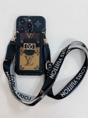 Lou Card Holder Crossbody iPhone Case