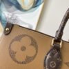 LV OnTheGo GM Tote Bag Monogram And Monogram Reverse Canvas For Women, Women¡¯s Handbags 16.1in/41cm LV M44576