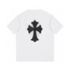 f438530a CHROME HEARTS BLACK CROSS T-SHIRT WHITE