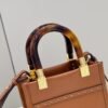 FI Sunshine Shopper Brown Mini Bag For Woman 13cm/5in