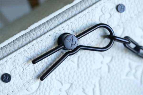 LV Mini Soft Trunk Box Taurillon White?For Men, Bags, Shoulder And Crossbody Bags 9.1in/23cm LV