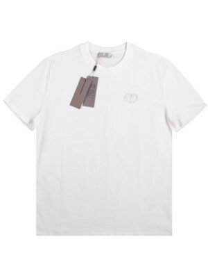 Dior Double D Logo T-Shirt (White)