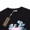 Dior T-Shirt with Floral Graphic Design