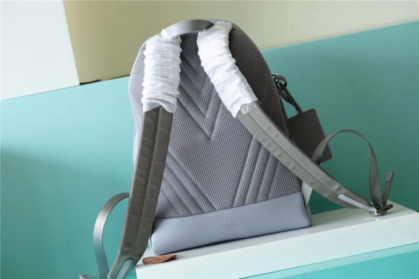 f5b9dce4 LV New Backpack 43cm Grey