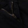CHROME HEARTS PAINT DRIP YELLOW CROSS PATCH JEANS BLACK