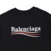 Balenciaga Wave Logo T-Shirt (Black)