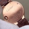 BALLON BLEU DE  LADIES 33MM V6 FACTORY 18K ROSE GOLD CASE WHITE DIAL