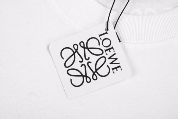 f8fc3ec7 Loewe Embroidered Logo T-Shirt (White)