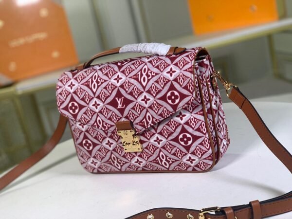 LV Since 1854 Pochette Metis Red For Women, Women¡¯s Handbags, Shoulder And Crossbody Bags 9.8in/25cm LV