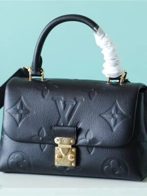 LV Madeleine BB Monogram Empreinte Black For Women,  Shoulder and Crossbody Bags 9.4in/24cm LV