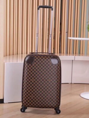 LV Exqusite Travelling LuGucciage Damier Ebene Canvas Unisex, Travel LuGucciages 20in/50cm LV