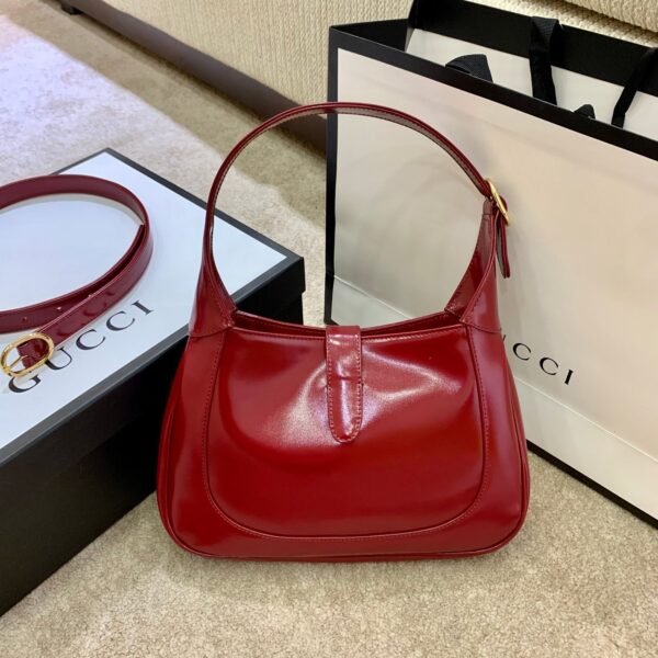 gg Jackie 1961 Small Shoulder Bag Red For Women 10.8in/27.4cm gg ?636709 10O0G 6638