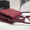YSSL Cassandra Medium Top Handle Bag In Grain Burgundy For Women 9.6in/24.5cm YSL ?578000BOW0W6475