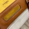 FI Canvas Tote Bag Beige/Brown For Women, Handbags 18.1in/46cm FF 7VA480
