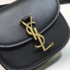 YSSL Kaia Small Satchel Black For Women 7.2in/18.5cm YSL 619740BWR0W1000