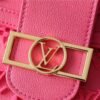 LV Mini Dauphine Monogram Fluo Pink For Women,  Shoulder And Crossbody Bags 7.9in/20cm LV M20747