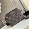 fc070fcd LV Trio Messenger Damier Graphite Black For Men, Bags, Shoulder And Crossbody Bags 9.8in/25cm LV N50017