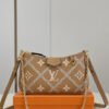 LV Easy Pouch On Strap Monogram Empreinte Arizona Beige For Women, WoHandbags 7.5in/19cm LV M81137