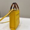 FI Sunshine Shopper Yellow Mini Bag For Woman 13cm/5in