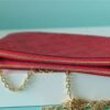 LV Double Zip Pochette Monogram Empreinte Red For Women,  Shoulder and Crossbody Bags 7.9in/20cm LV