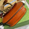 gg Bamboo 1947 Crocodile Top Handle Bag Red For Women, Women’s Bags 10.2in/26cm gg