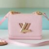 LV Twist PM Grain Pink For Women,  Shoulder And Crossbody Bags 7.5in/19cm LV M20699