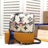 LV LV Crafty Pochette Metis Monogram Empreinte Creme For Women, Women¡¯s Handbags, Shoulder And Crossbody Bags 9.8in/25cm LV M45384