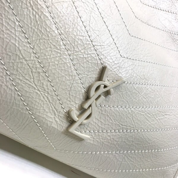 YSSL Niki Medium Shopping Bag White For Women 12.6in/32cm YSL?
