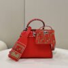 FI Peekaboo Small Red Bag For Woman 23cm/9in