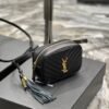 YSSL Lou Belt Bag Black In Matelass¨¦ Gold Toned Hardware For Women 6.1in/15cm YSL 614031DV7071000