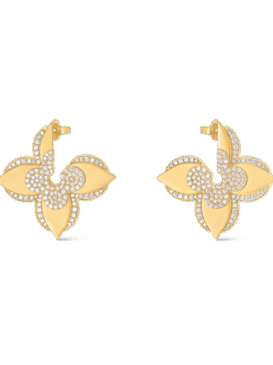 18K Louis Medaillon Earrings