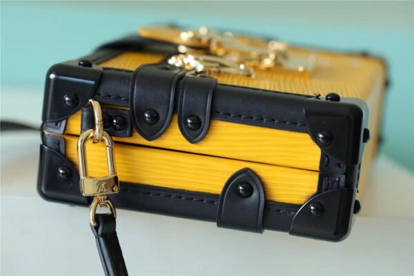 LV Petite Malle Epi Yellow For Women,  Shoulder And Crossbody Bags 7.9in/20cm LV?