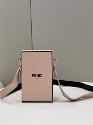 FI Vertical Box Pink RM 6,400 Bag For Woman 17cm/6.5in