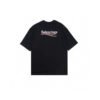 Balenciaga Wave Logo T-Shirt (Black)