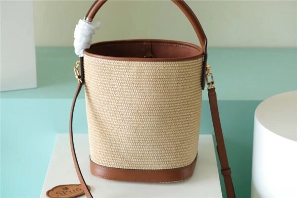 ffdada7a LV Petit Bucket Raffia Caramel Brown For Women, Women¡¯s Bags, Shoulder And Crossbody Bags 9.4in/24cm LV M59961