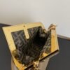 FI First Small Beige with exotic details Bag For Woman 26cm/10in 8BP129AGWRF1GEM