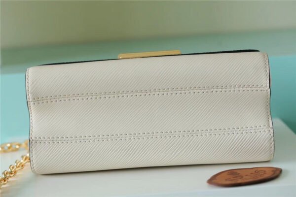 LV Twist MM Epi White For Women, Women¡¯s Bags, Shoulder And Crossbody Bags 9.1in/23cm LV M55513