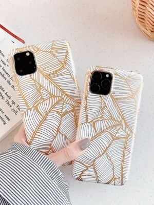 Golden Leaf iPhone Case