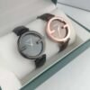 GUCCI INTERLOCKING WATCH BLACK DIAL 29MM YA133501