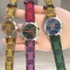 GUCCI MULTICOLOR G TIMELESS BLUE DIAL 38MM YA1264172