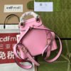 gg Bamboo Small Backpack Pink For Women, Women’s Bags 8.6in/22cm gg ??702101 UZY0T 5814